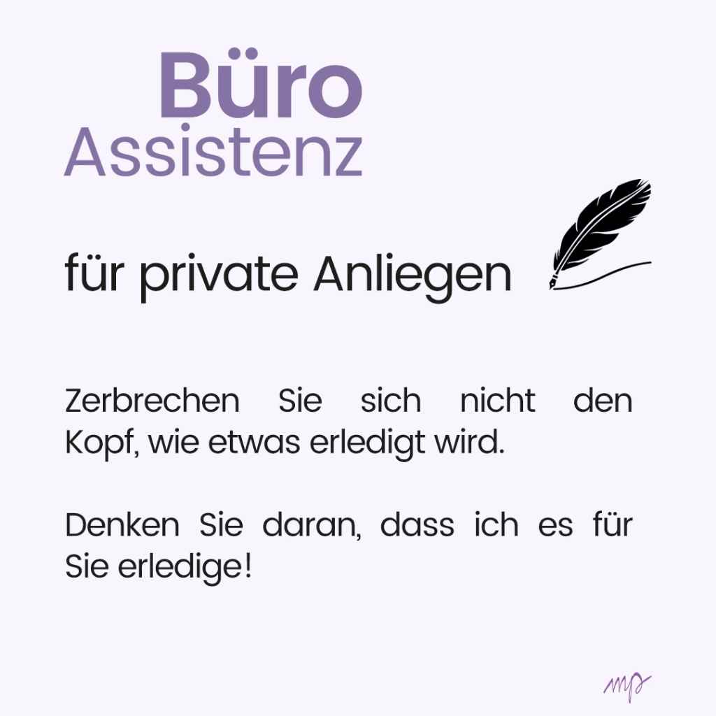 Büroassistenz Für Private